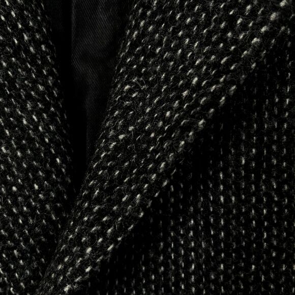 Paco Rabanne Mens 100% Wool Tweed 42R Gray Sport Coat Blazer Jacket Structured - Picture 6 of 13